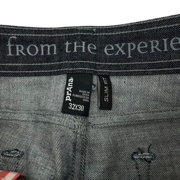 NWOT Prana Men's Theorem Jean Indigo Raw Slim Fit 32x30 - Picture 9 of 14